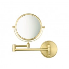 Зеркало косметическое FIXSEN Hotel золото-сатин D15 (FX-31021G)