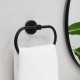 Зеркало FIXSEN с подсветкой LED круглое 70х70 см черное (FX-1070B)