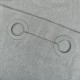 Шторка для ванной серая Fixsen Linum (FX-1535K)