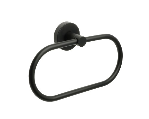 Полотенцедержатель кольцо черный Fixsen Comfort  Black (FX-86011)