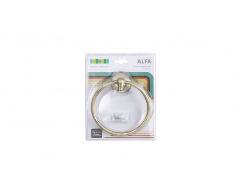 Полотенцедержатель кольцо Grampus Alfa GR-9511