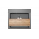 Кухонная мойка GRANULA ESTETICA (5804, ГРАФИТ) Кухонная мойка GRANULA ESTETICA (5804, ГРАФИТ)