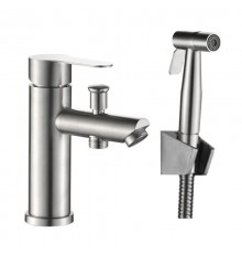 Смеситель для раковины с гигиеническим душем Haiba (HB12801)