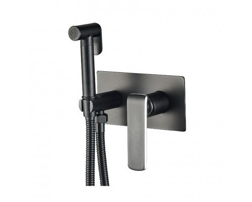 Гигиенический душ со смесителем Haiba черный (HB55548-7)