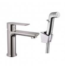 Смеситель для раковины с гигиеническим душем Haiba (HB12505)