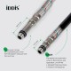 Гибкая подводка IDDIS Optima Home F1/2xM10S, F1/2xM10L, SS304, латунь, 0,6 м, комплект 2 шт (926CBS06ZP)