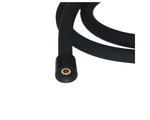 Шланг для душа, черный матовый, силиконовый, 2.0м, Optima Home, IDDIS (OPH20BLi19) Шланг для душа, черный матовый, силиконовый, 2.0м, Optima Home, IDDIS (OPH20BLi19)