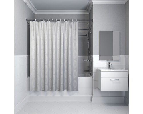 Штора для ванной IDDIS 200x180 см, Полиэстер (BD05P18i11)