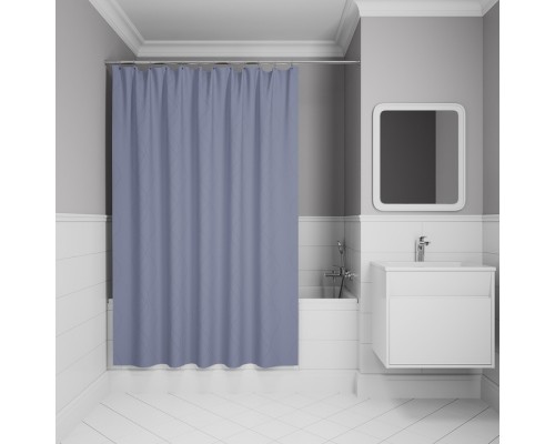 Штора для ванной IDDIS Base 200x240 см, Полиэстер (BD03P24i11) Штора для ванной IDDIS Base 200x240 см, Полиэстер (BD03P24i11)