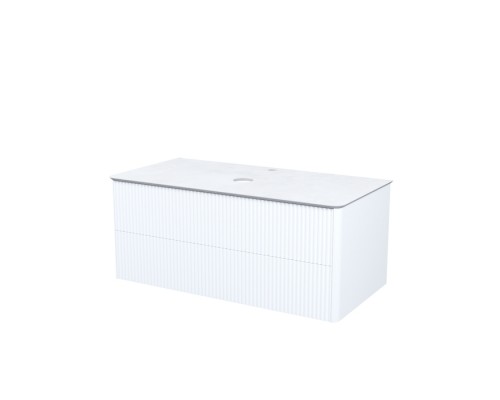 Тумба подвесная со столешницей IDDIS Aiger 100 см, белый (AIG10W0i95K) Тумба подвесная со столешницей IDDIS Aiger 100 см, белый (AIG10W0i95K)