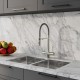 Сменный гибкий шланг для смесителя IDDIS Kitchen Line силикон, цвет серый (FSPGR00i59)