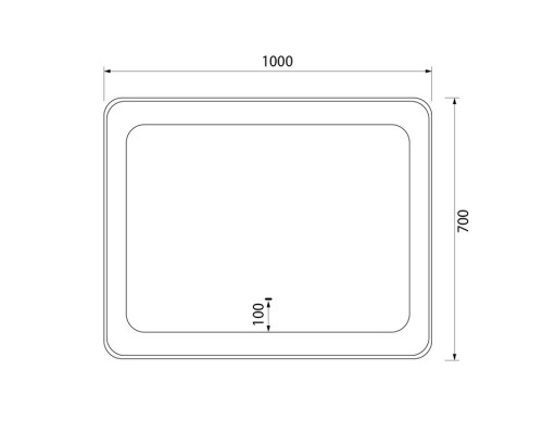 Зеркало IDDIS с подсветкой Esper 100 см (ESP1000i98)