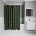 Штора для ванной IDDIS Base 200x240 см, Полиэстер, зеленый (BG06P24i11)