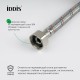 Гибкая подводка IDDIS Optima Home F1/2xM1/2, SS304, латунь, 0,3 м (926BBS03ZP)