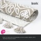 Коврик для ванной комнаты 50x80 микрофибра бежевый IDDIS Décor (DT02P58i12)