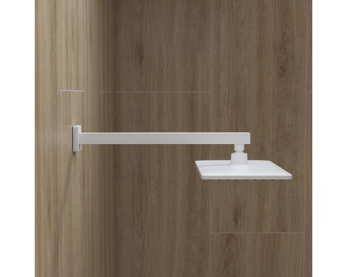 Кронштейн для верхнего душа в стену, квадратный, белый матовый, Optima Home, IDDIS (OPH40WSi61) Кронштейн для верхнего душа в стену, квадратный, белый матовый, Optima Home, IDDIS (OPH40WSi61)