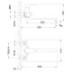 Смеситель для ванны Lemark Linara (LM0451C)