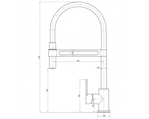 Смеситель для кухонной мойки Lemark Soul (LM6006C) Смеситель для кухонной мойки Lemark Soul (LM6006C)