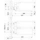 Смеситель для ванны Lemark Evitta (LM0551C)