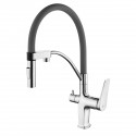 Смеситель для кухни Lemark Comfort (LM3074C-Gray) Смеситель для кухни Lemark Comfort (LM3074C-Gray)