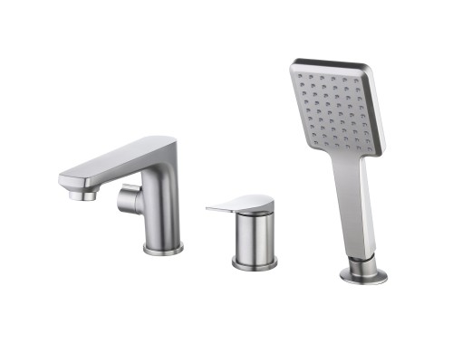 Смеситель для ванны и душа Lemark Bronx (LM3745GM) Смеситель для ванны и душа Lemark Bronx (LM3745GM)