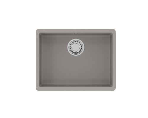 Кухонная мойка Lemark SINARA 540-U подстольного монтажа из кварцгранита цвет: Грей (9910075) Кухонная мойка Lemark SINARA 540-U подстольного монтажа из кварцгранита цвет: Грей (9910075)