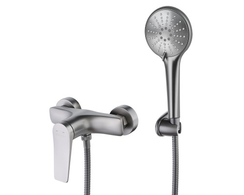 Смеситель для ванны и душа Lemark Bronx (LM3703GM) Смеситель для ванны и душа Lemark Bronx (LM3703GM)