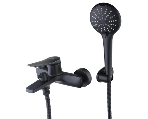 Смеситель для ванны и душа Lemark Bronx (LM3714BL)