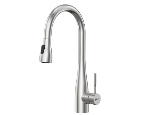 Смеситель Lemark Expert для кухни с выдвижным поворотным изливом (LM5084S) Смеситель Lemark Expert для кухни с выдвижным поворотным изливом (LM5084S)