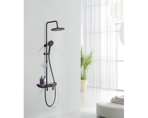 Смеситель для ванны и душа Lemark Tropic (LM7012BL)