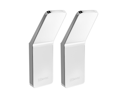 Крючок одинарный Lemark SMOOTH LINE для полотенец и халатов, хром (9711001)