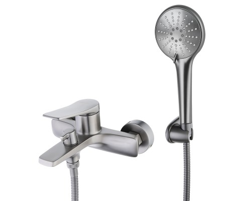 Смеситель для ванны и душа Lemark Bronx (LM3714GM)