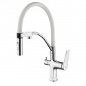 Смеситель для кухни Lemark Comfort (LM3074C-White) Смеситель для кухни Lemark Comfort (LM3074C-White)