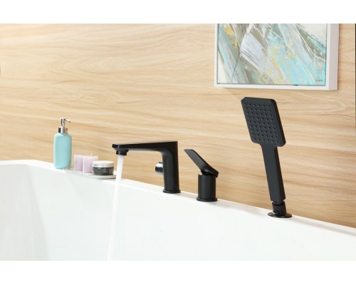 Смеситель для ванны и душа Lemark Bronx (LM3745BL)