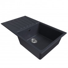 Мойка MIXLINE ML-GM20 с крылом  антрацит (343) 830*480*190мм NEW (552007)