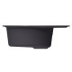 Мойка MIXLINE ML-GM17 овальная с крылом, шоколад, 580*470*180мм NEW (551947)