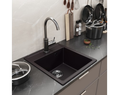 Мойка MIXLINE ML-GM28 шоколад, 450*500*190мм NEW (552186) Мойка MIXLINE ML-GM28 шоколад, 450*500*190мм NEW (552186)