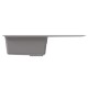 Мойка MIXLINE ML-GM20 с крылом ультра-белая (341) 830*480*190мм NEW (552005)