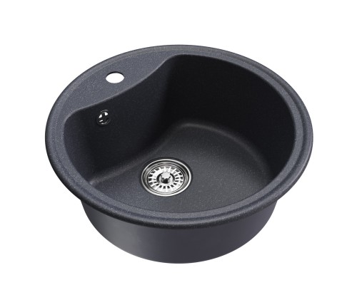 Мойкa MIXLINE ML-GM09 круглая антрацит (343) 510 мм (глуб. чаши 190) NEW (551804) Мойкa MIXLINE ML-GM09 круглая антрацит (343) 510 мм (глуб. чаши 190) NEW (551804)