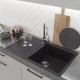 Мойка MIXLINE ML-GM20 с крылом, шоколад, 830*480*190мм NEW (552009)