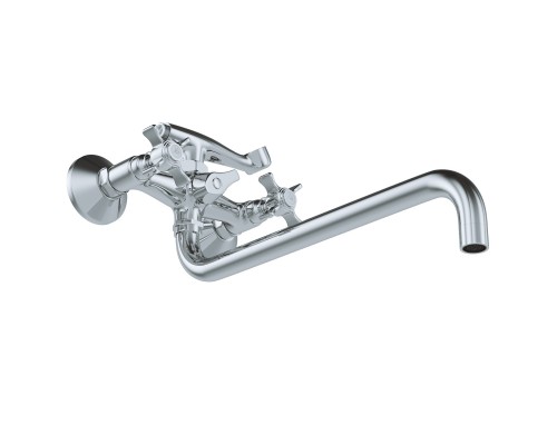 Смеситель для ванны и раковины 1/2 кер. MIXLINE ML30-021 "Classic" (550782) Смеситель для ванны и раковины 1/2 кер. MIXLINE ML30-021 "Classic" (550782)