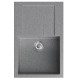 Мойка MIXLINE ML-GM31 с крылом темно-серая (309) 770*500*190мм NEW (552190)