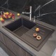 Мойка MIXLINE ML-GM19 с крылом, шоколад, 750*500*200мм NEW (551991)