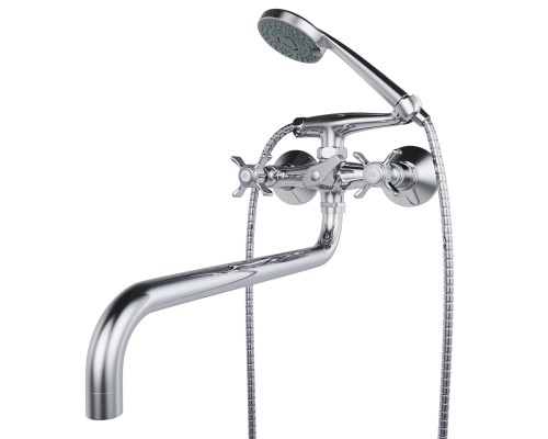 Смеситель для ванны и раковины 1/2 кер. MIXLINE ML30-021 "Classic" (550782) Смеситель для ванны и раковины 1/2 кер. MIXLINE ML30-021 "Classic" (550782)