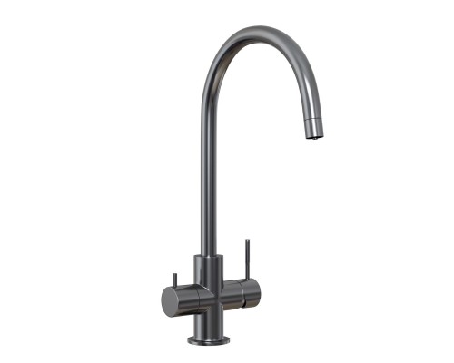 Смеситель для кухни 35k MIXLINE MLSS-03202 серый подкл.к фильтру (543624) Смеситель для кухни 35k MIXLINE MLSS-03202 серый подкл.к фильтру (543624)