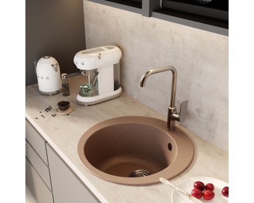 Мойкa MIXLINE ML-GM13 круглая терракотовая (307) 495мм (глуб. чаши 200) NEW (551889) Мойкa MIXLINE ML-GM13 круглая терракотовая (307) 495мм (глуб. чаши 200) NEW (551889)