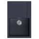 Мойка MIXLINE ML-GM31 с крылом антрацит (343) 770*500*190мм NEW (552196)