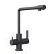 Смеситель для кухни 35k MIXLINE MLSS-03201 черный подкл.к фильтру (543619)