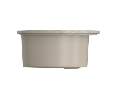 Мойкa MIXLINE ML-GMS01 СТАНДАРТ круглая, песочный, 475мм (глуб. чаши 194) (551083)