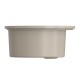 Мойкa MIXLINE ML-GMS01 СТАНДАРТ круглая, песочный, 475мм (глуб. чаши 194) (551083)